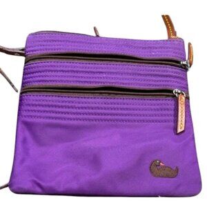Purple Dooney & Bourke Crossbody Bag (New, No tags)